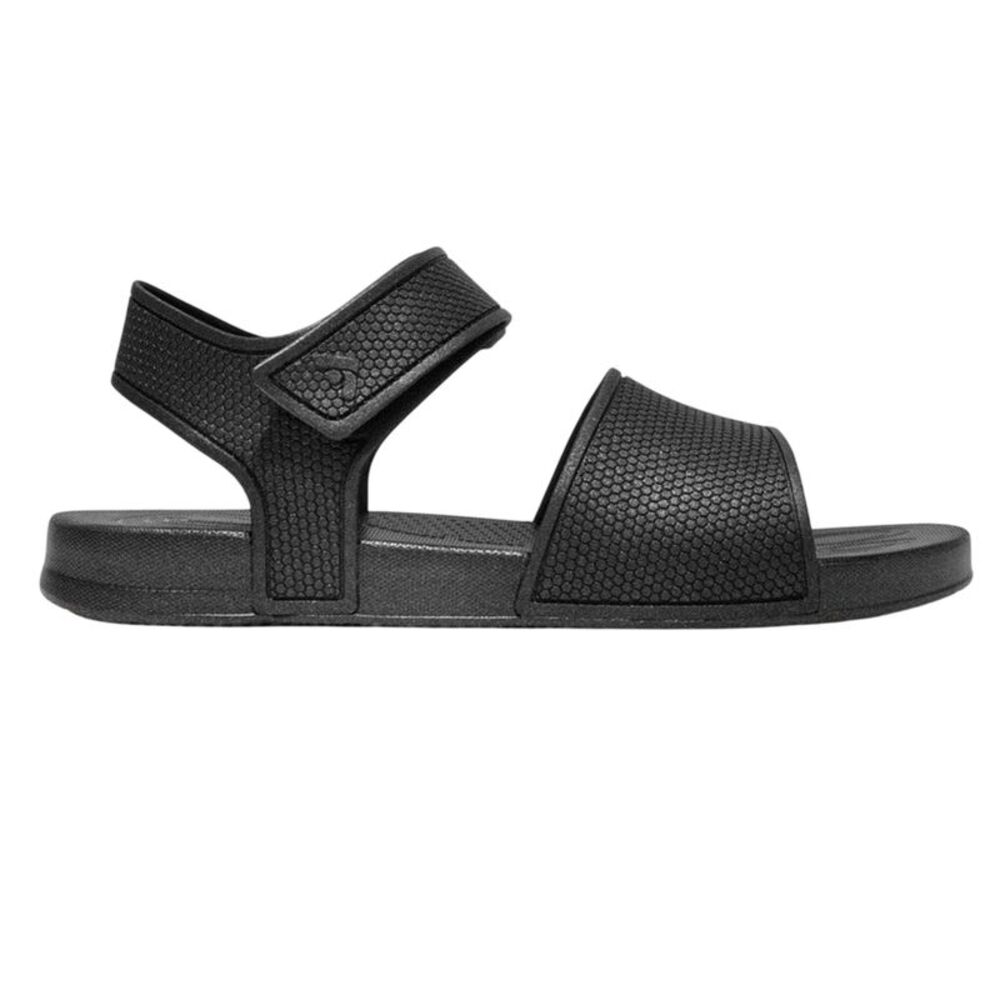 FitFlop Childrens/Kids IQushion Shimmer iQushion Waterproof Flat Sandals / Black